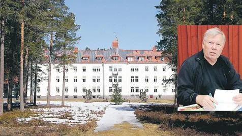 Skara-Bert anser att Moliljan i Målilla är ett  utmärkt ställe att ha en flyktingförläggning på. Foto: Olof Carlson