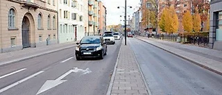Bilkörningen minskar
