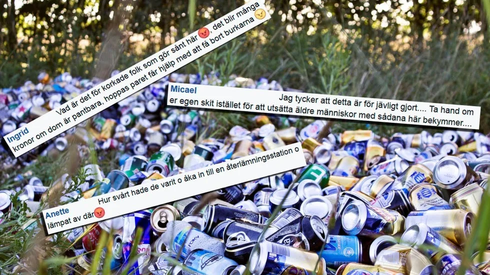 Några av de kommentarer som skrivits på Facebook.