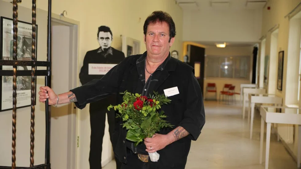 Mer Cash. Lasse Lindfors är upphovsmannen bakom utställning och konsert om och av Johnny Cash i Norrköpings fängelse.