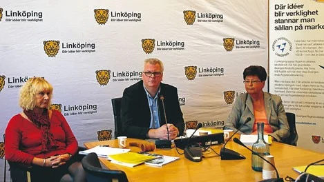 Lena Micko, kommunstyrelsens ordförande Paul Lindvall och kommunalrådet Linnea Darell är överens.