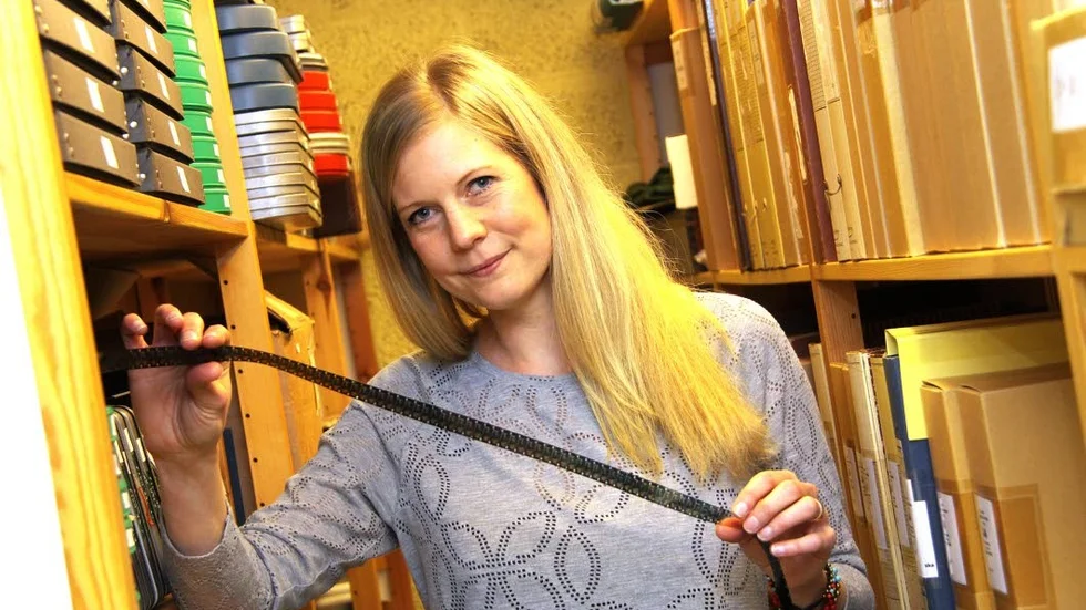 Metervara. Sofia Fälth lyfter fram den lokala filmskatten för att den ska bli mer tillgänglig för allmänheten.