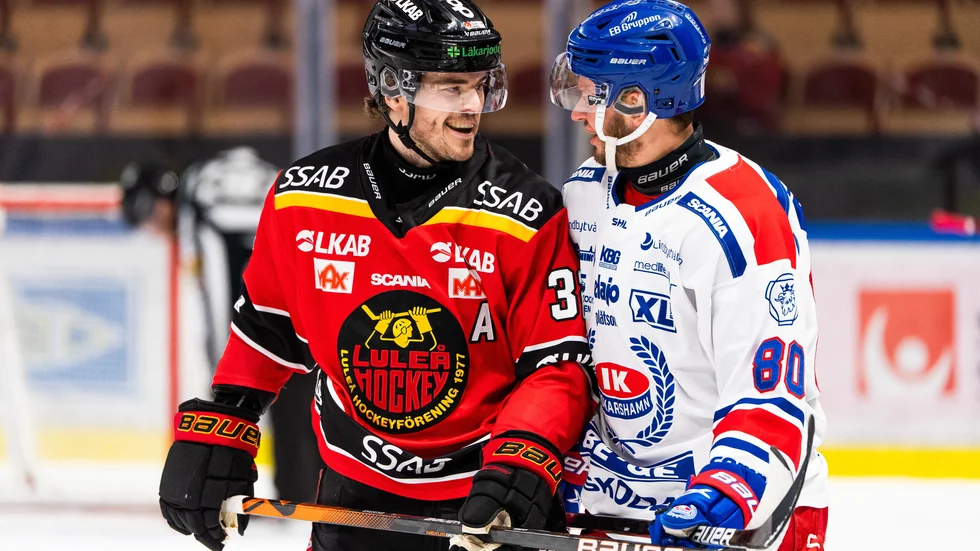 Luleå Hockey spelar borta mot Oskarshamn under lördagen.