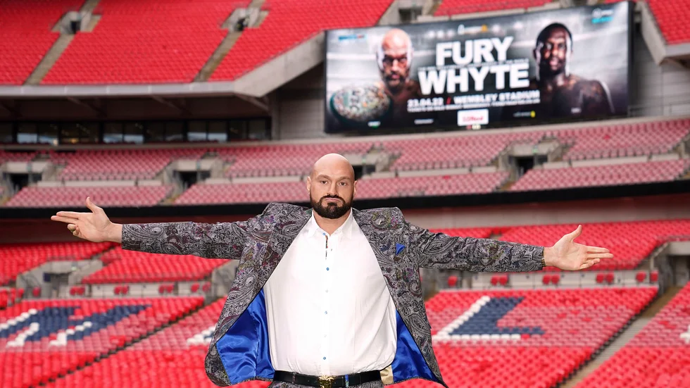 Tyson Fury ska gå en sista match, mot Dillian Whyte på Wembley i april.