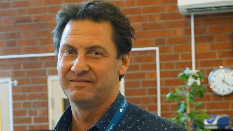 Optimistisk. Larry Wijk, företagsrådgivare på Arbetsförmedlingen, säger att prognoserna för 2018 ser ljusa ut.