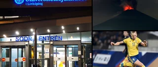 I NATT: Man greps vid sjukhus