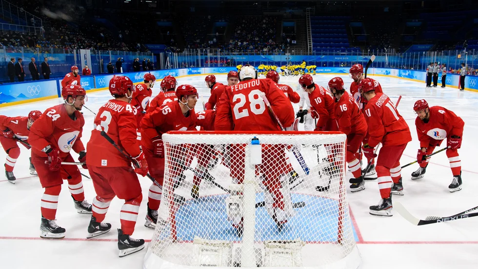 Ryssland tävlade inte under sitt nationsnamn i OS, utan kallades då "Ryska olympiska kommittén" men efter invasionen av Ukraina har många ryska förbund förbjudits från att tävla i västvärlden.