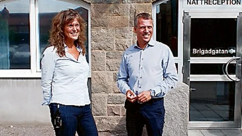 Annica Kullander och Magnus Råsten ska stoppa ekobrotten i vår region. Foto: Patrik Ekström