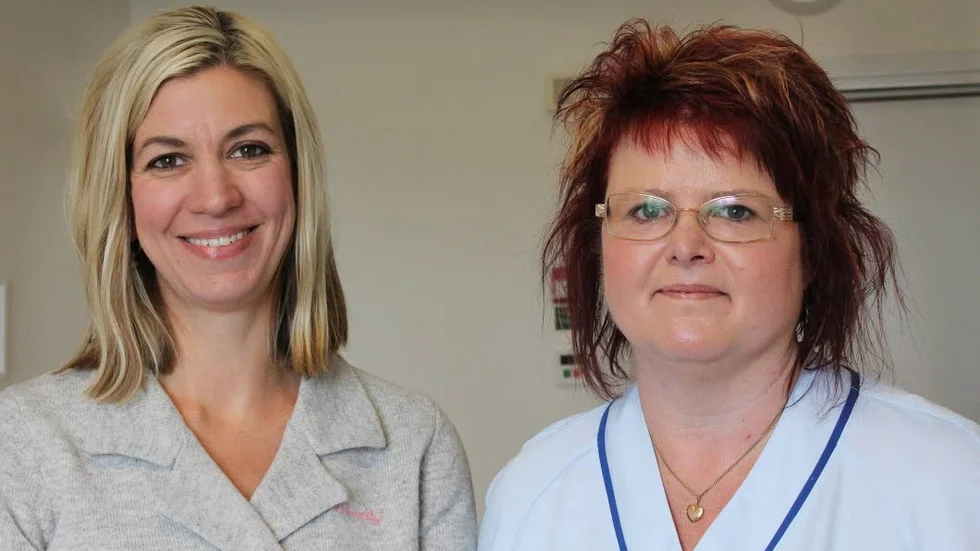 Patientfokus. Självvald inläggning bygger på att patienten själv kan styra sin vård. Suzanna Karlsson är vårdenhetschef och Anette Larsson är leder teamet kring satsningen.