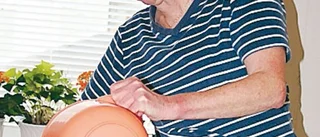 Birgit redo för ostkake-SM