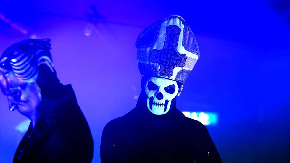 Papa Emeritus. Ghost arbetar på ett nytt album.