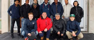 Laddade för hockeypremiär