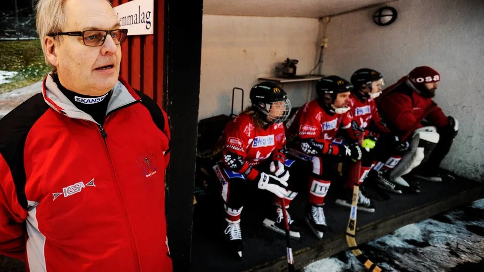 Thomas Fransson var nöjd med sitt lag, trots storförlusten.