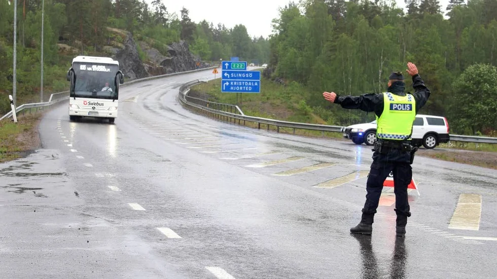 Stopp. 400 fordon stannades under onsdagen. Inga grövre brott rapporterades.