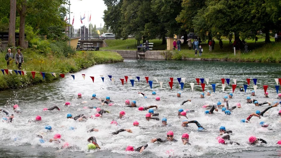 Simmats. Har det gjorde i många år i Göta kanal. På lördag avgörs årets upplaga av Motala kanalsim.