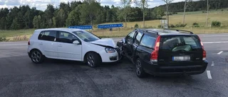 Trafikolycka på länsväg 213