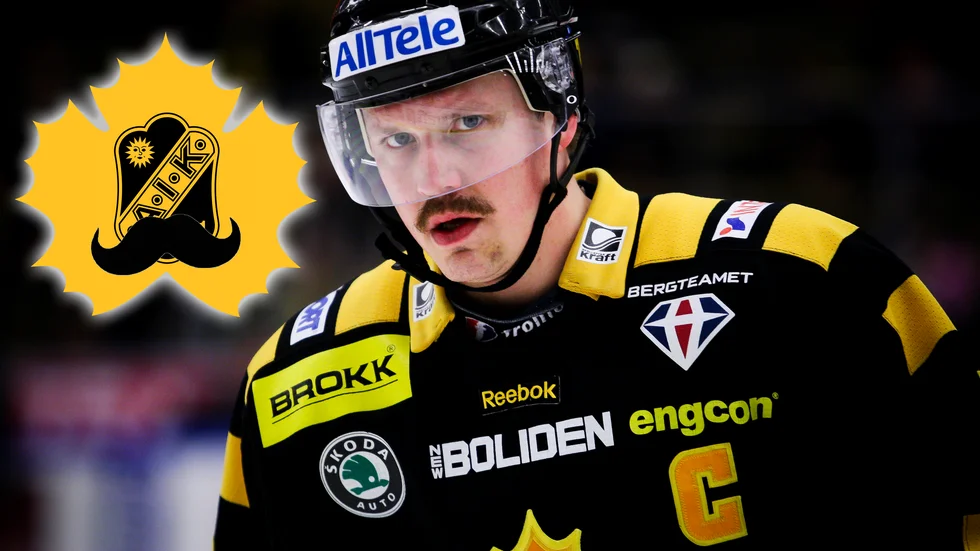 Fredrik Warg vet hur man odlar en mustasch.