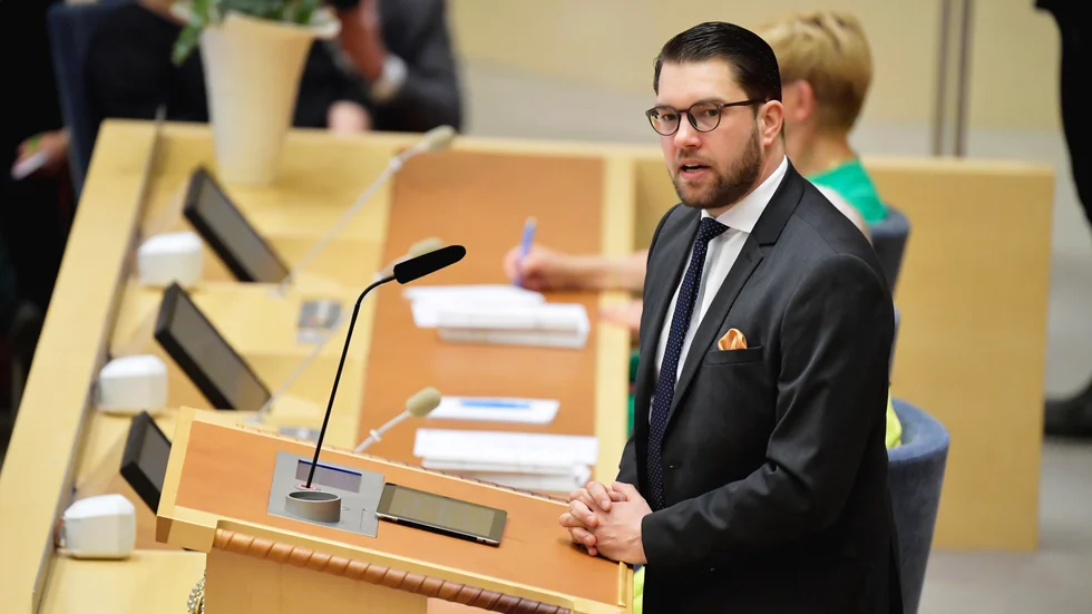 Jimmie Åkesson, SD. 