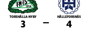 Uddamålsseger för Hälleforsnäs mot Torshälla-Nyby