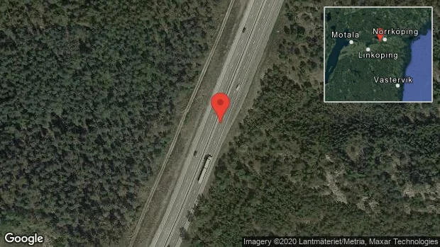 Trafikolycka skapar trafikproblem