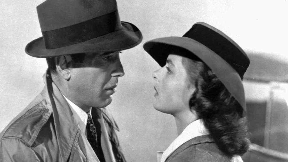 Vem har sett filmklassikern Casablanca (på bilden Humphrey Bogart  och Ingrid Bergman) och tänkt att det var för få sexscener? 
