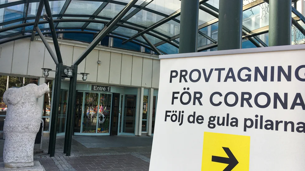 Nu ökar antalet patienter som vårdas för covid-19 på länets sjukhus igen.