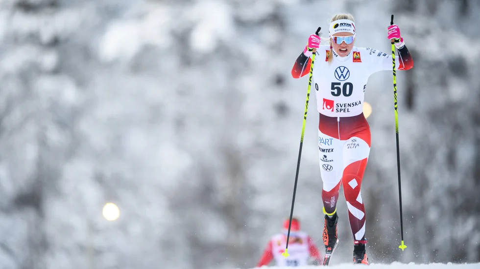 Emma Ribom startar i ett långlopp för första gången i karriären.