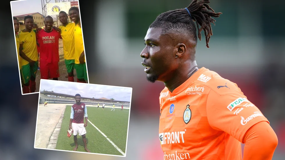 AFC:s Samuel Nnamani berättar om uppväxten i Nigeria och vägen ut i fotbollseuropa.