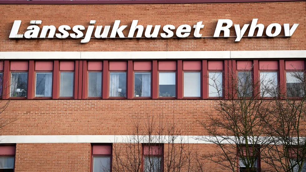 JÖNKÖPING 2020-02-01 Infektionsmottagningen på Länssjukhuset Ryhov i Jönköping. En patient på Länssjukhuset Ryhov i Region Jönköpings län har påvisats vara smittad av det nya coronavirus som upptäckts i Kina. Foto Mikael Fritzon / TT kod 62360