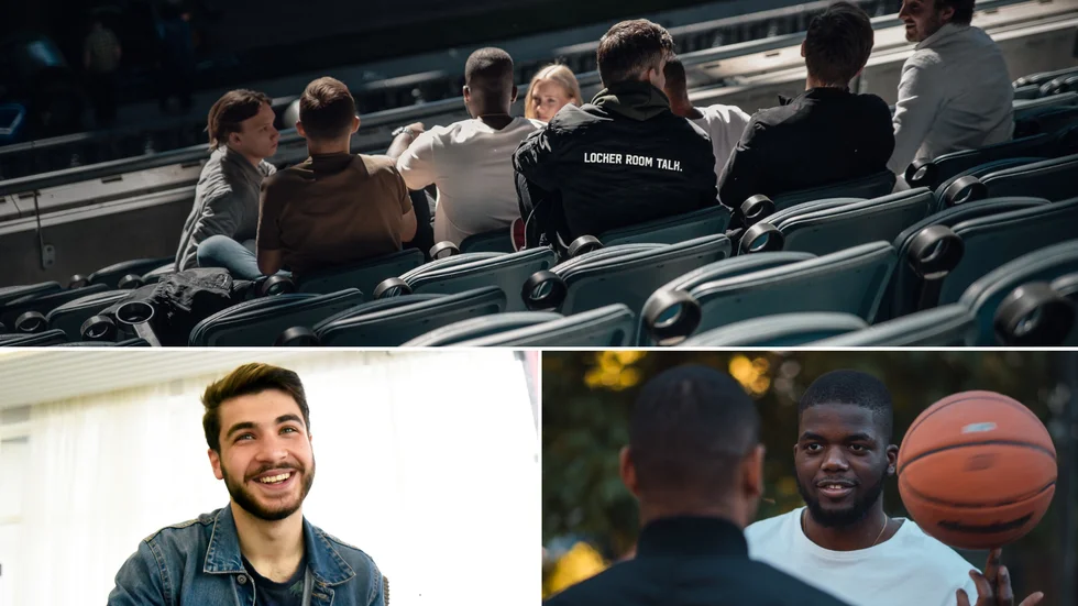 Ett annorlunda år för Shanga Aziz, Rogerio Silva och Locker Room Talk. "Det har ändå varit hälsosamt. Vi har kunnat andas ut och pustat ut och reflektera. Nu är jag inte orolig", säger Shanga Aziz.