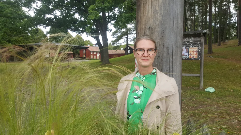 Sara Sjödal (C), kommunstyrelsens ordförande, konstaterar att en allt bättre samhällsekonomi påverkat Tierps kommun positivt.