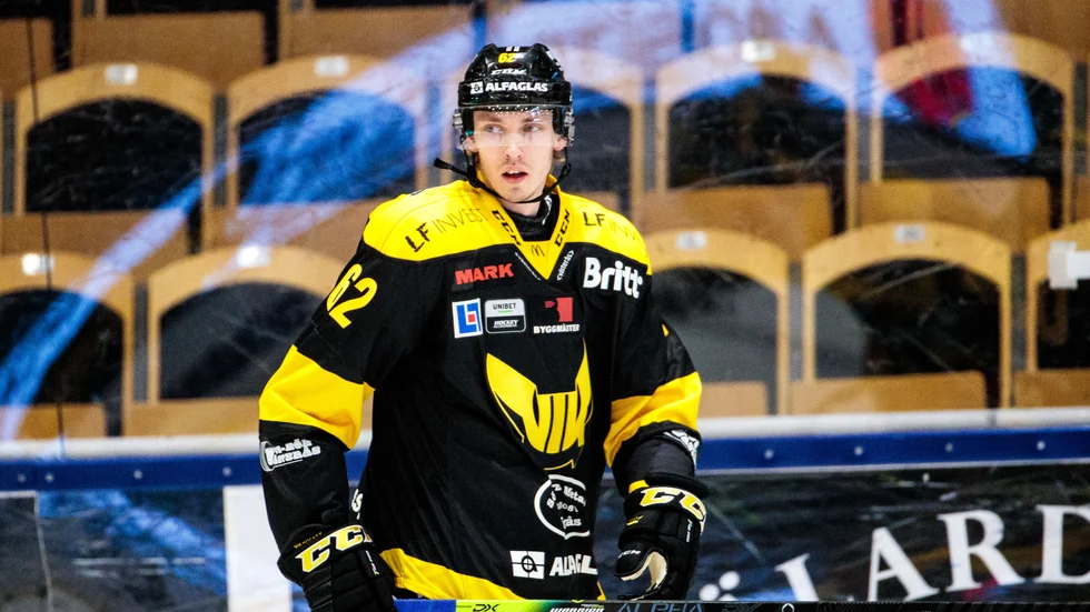 Simon Åkerström, son till Luleålegendaren Roger Åkerström, lämnar Västerås. Kommande säsong väntar spel i Tingsryd. (Arkivbild)