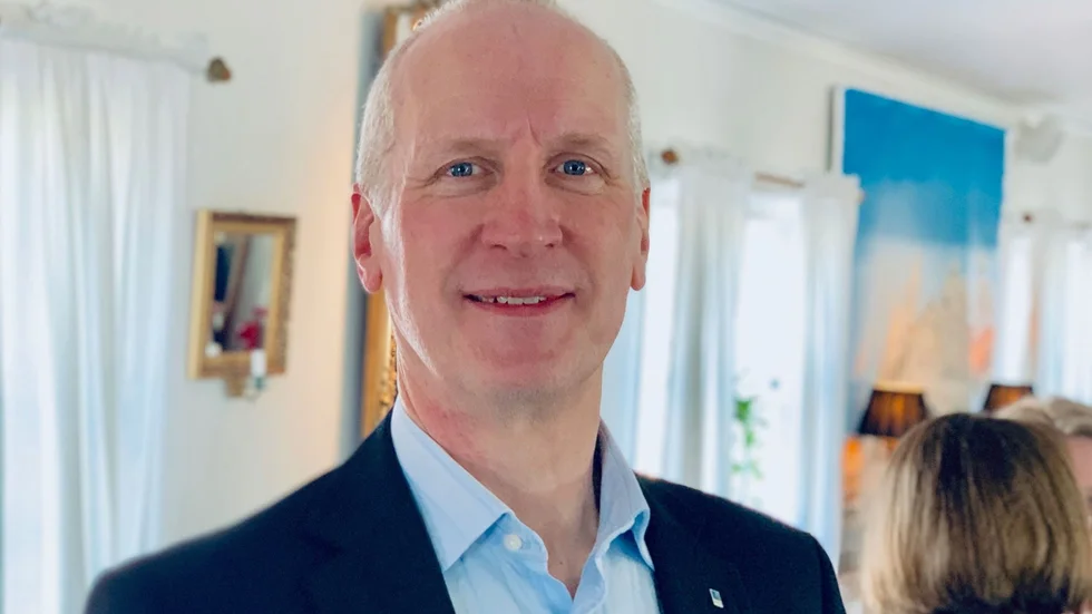 Jonas Ivervall, näringslivschef i Trosa kommun. 