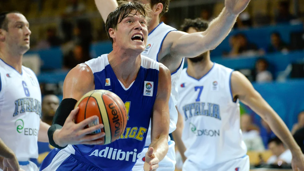 Jonas Jerebko senast han spelade i landslaget, i EM 2013.