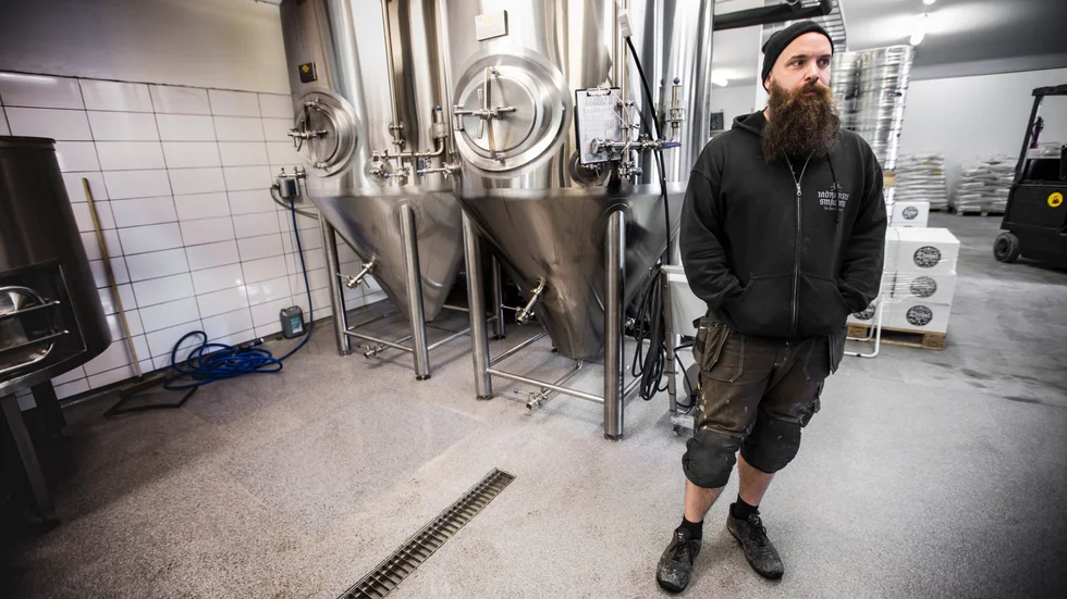 Arvid Landgren grundade Tempel Brygghus, som nu meddelar att de stänger ner verksamheten. Arkivbild från 2021.