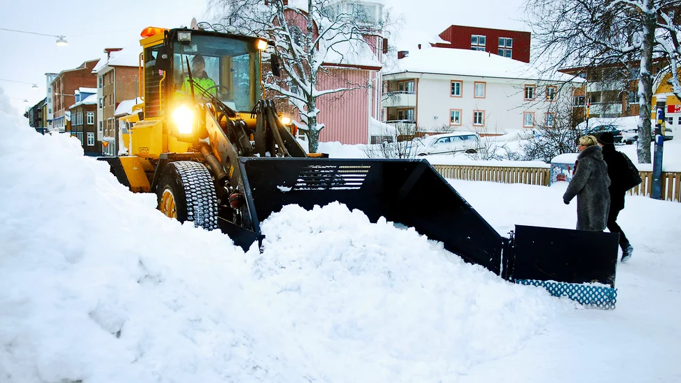 Snöröjarna har haft att göra - även i vinter. Och mer snö är på ingående i slutet på veckan.