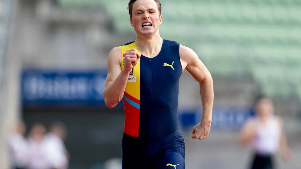Karsten Warholm kommer inte till inne-EM i Torun i mars. Arkivbild.