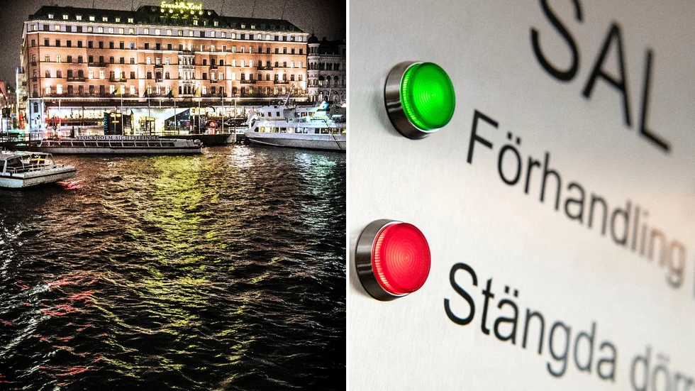 Politikern från Uppsala län bokade rum bland annat på Grand hotel i Stockholm för möten med den unga flickan. 