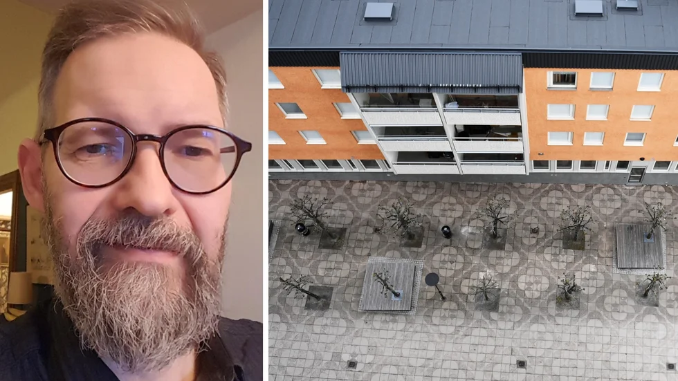 Jens Nilsson är ordförande vid Hyresgästföreningen Uppsala-Knivsta. Han tycker principiellt att föreningen inte ska ge juridisk hjälp åt svartuthyrare. 