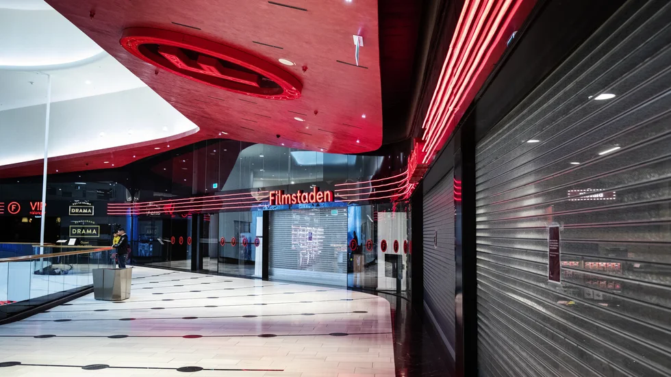 Filmstaden i Mall of Scandinavia i Solna. Arkivbild.