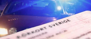 Körkortslös förare gäckade polisen