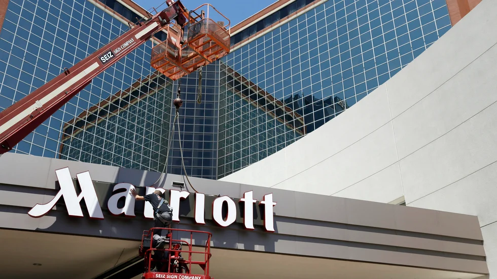 Hotellkoncernen Marriott International går tack vare stora besparingåtgärder bättre än väntat i coronakrisen. Arkivbild.