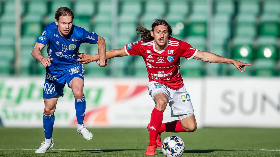 Nyköpingskillen Enis Ahmetovic och hans Umeå FC ska försöka rädda kontraktet i superettan på de tre omgångar som återstår.