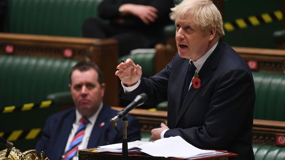 Storbritanniens premiärminister Boris Johnson.