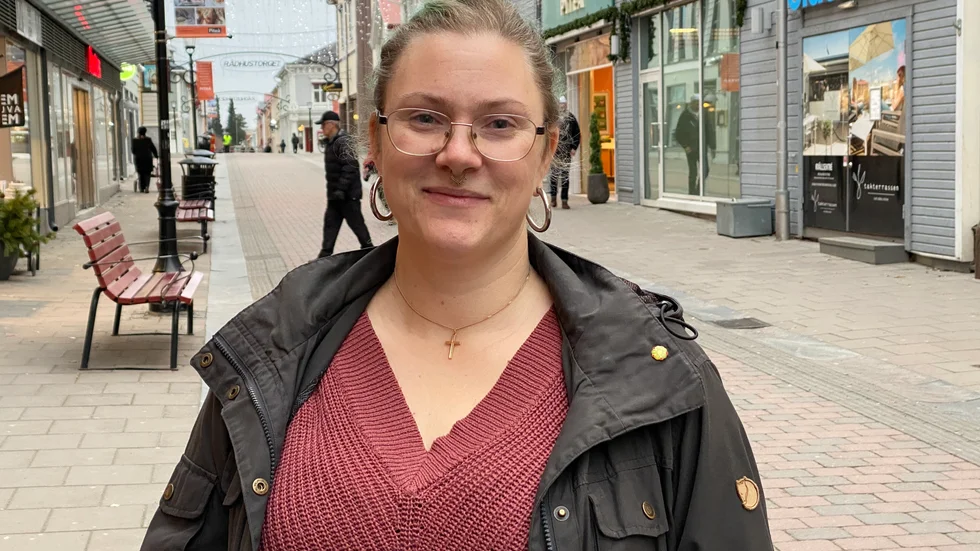 Terese Salestedt, Piteå: "Jag håller på att flytta från Djupviken till Prästgårdsgatan."
