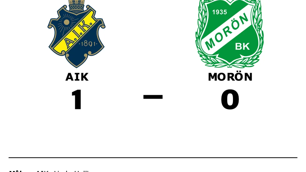 AIK vann mot Morön
