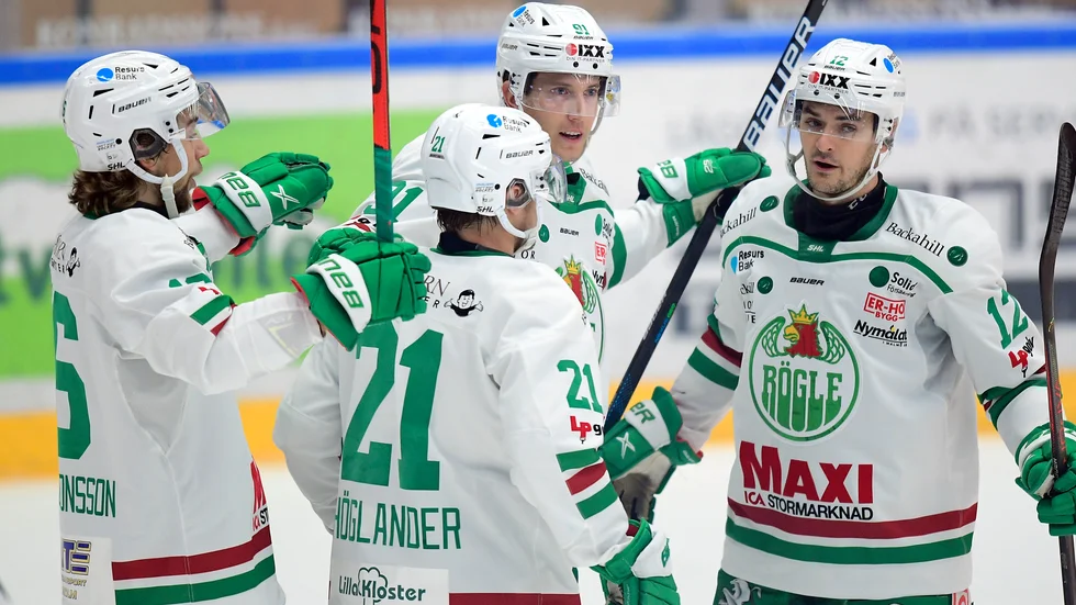 Rögle slog Skellefteå med 5-4 i SHL-ishockeyn. Arkivbild.