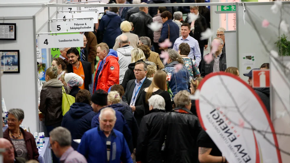Enköpingsmässan lockar årligen närmare 8 000 besökare. Bilden från förra årets mässa,