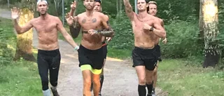 De sprang och sprang i Bondebackaspåret