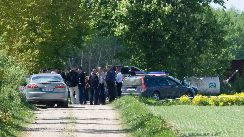 I maj 2008 hittades en 70-årig lantbrukare död på sin gård utanför skånska Eslöv. En man dömdes 2010 till tio års fängelse för mordet, men nu pågår en rättsprocess mot tre andra män som misstänks för inblandning i mordet. Arkivbild.